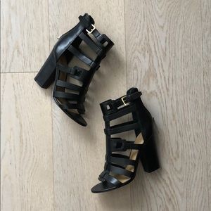 NWOT Ivanka Trump chunky heeled sandals